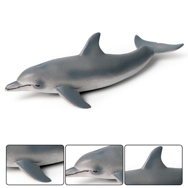 Vildliv Delfin Figur, Flerfarget