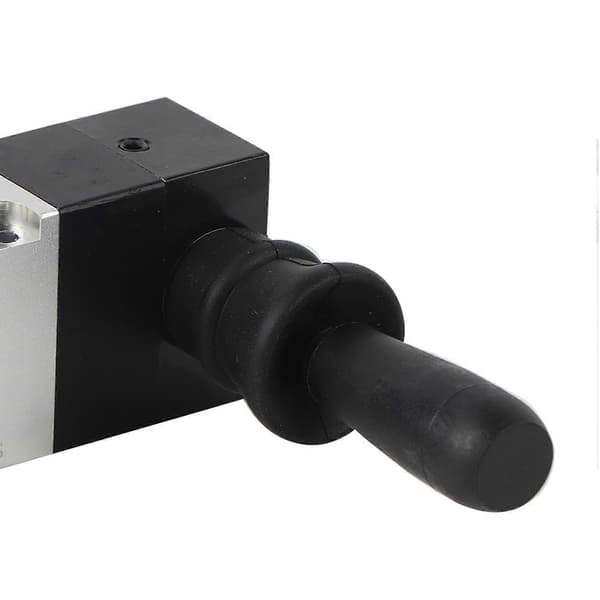 Pneumatisk Manuell Kontrollventil 5 Porter 3 Posisjoner Håndspakventil 0~0.8Mpa (4H330C-10)
