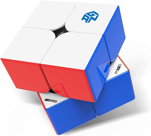 GAN 251 M Leap, 2x2 Magnetisk Speed ??Cubes Stickerless 251 Mini C