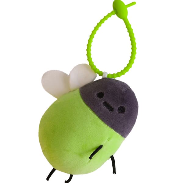 Cute Interactive Firefly Plush Keychain with Light Personalized Hanging Keychain Doll for Wallet Handbag Pendant Pendant