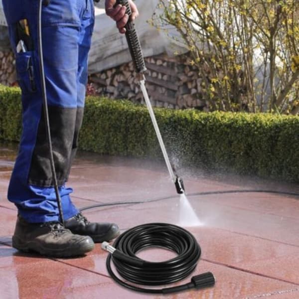 Högtryckstvättslang - M22-14 mm + 14 mm 8 meter, ersättningsförlängningsslang för högtryckstvättslang (ej lämplig för M22 15 mm kopplingar)
