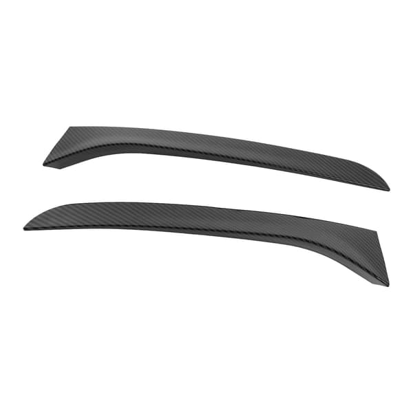 2pcs Rear Window Side Spoiler Wing Carbon Fiber Style Replacement for B7 Variant Estate 2011-2015
