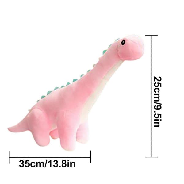 Leksaker för barn Dinosaurieleksak Långhalsad docka Julklapps docka Rosa Pink