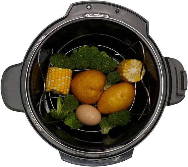 Steaming Rack with Handles, Compatible with Instant Pot Accessories 3 Qt 5 Quart, Pressure Cooker Trivet Wire Steam