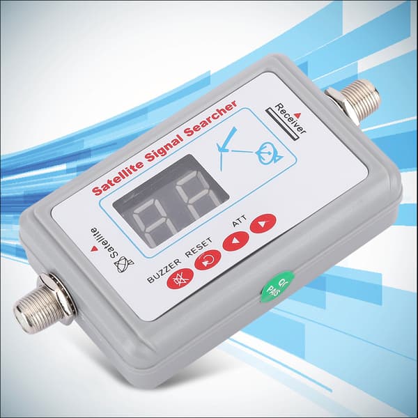 SF95DL Sensitive Satellite Finder Portable Signal Strength Meter with Digital Display