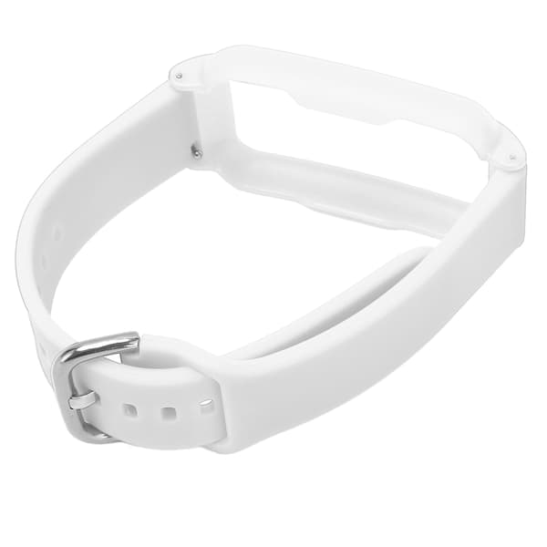 Watch Strap with Case 20mm Waterproof Soft Silicone Adjustable Size Lightweight for OPPO Free White + White Case
