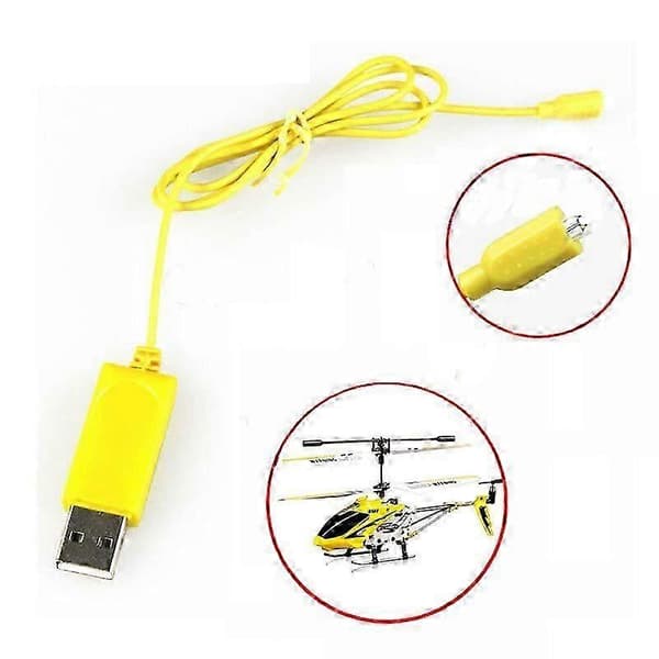 RC Helikopter Syma S107 S105 USB Mini Oplader Opladningskabel Dele