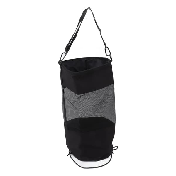 Boat Trash Bag Cylindrical Large Capacity Leakproof Foldable Boat Waste Container for Home Camping Car