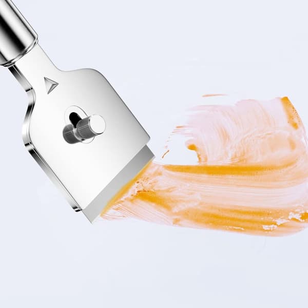 Professional Ceramic Glass Scraper with 14 Replaceable Metal Blades, Induction Hob Scraper, Window Scraper, for Home Kitchen, Oven, Ind Cleaning