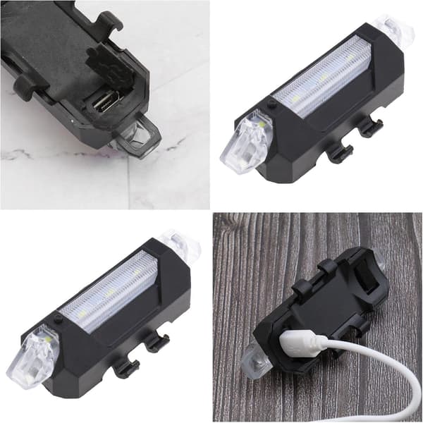 2 stk. LED-advarselsstriber med lampe, kompatibel med Xiaomi