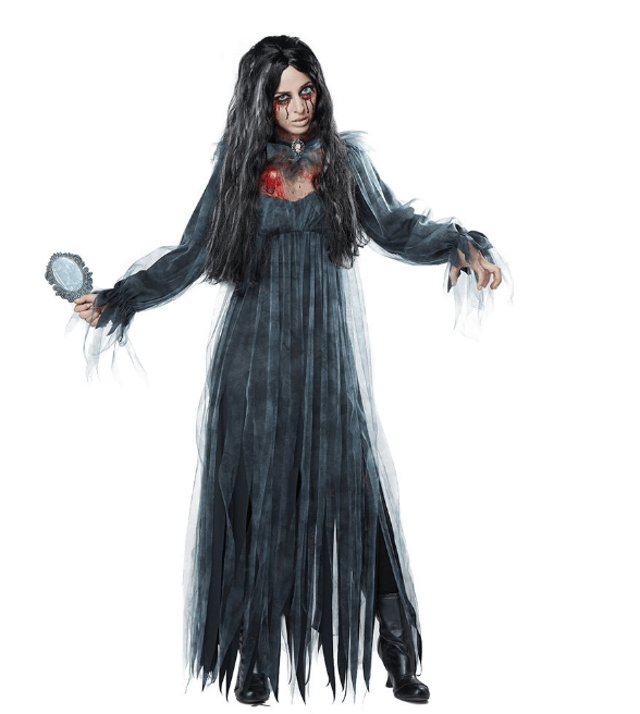 Halloween ny läskig spökbrud zombie kostym spel kostym bar