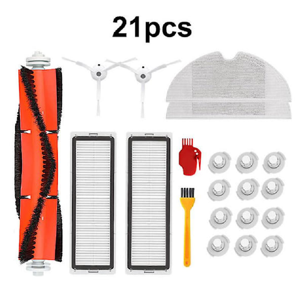 Vacuum Replacement Accessory Kit 21pcs Xiaomi Roborock S50/S51/S52/S53/S5