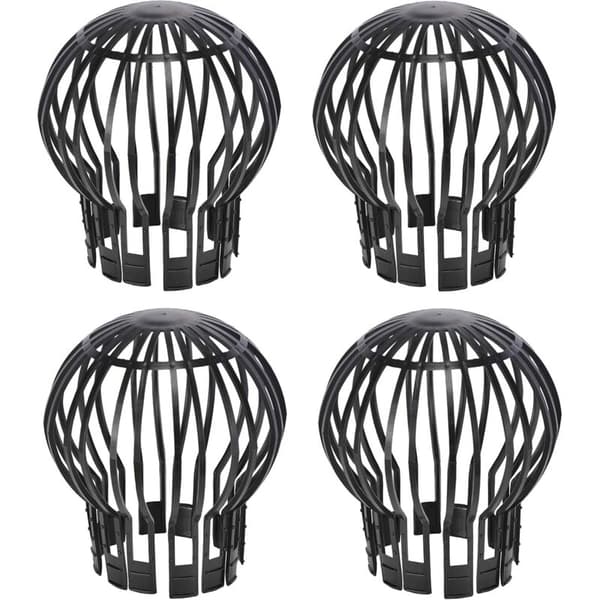 Set med 4 stuprörssvampar, ca 12 x 14 cm (diameter x höjd)