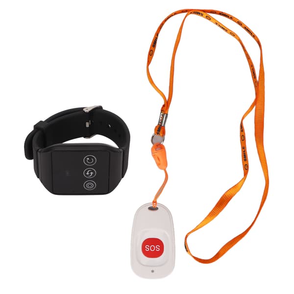 Caregiver Pager SOS Wireless Waterproof Stable Signal Vibration Portable Remote Nurse Call System