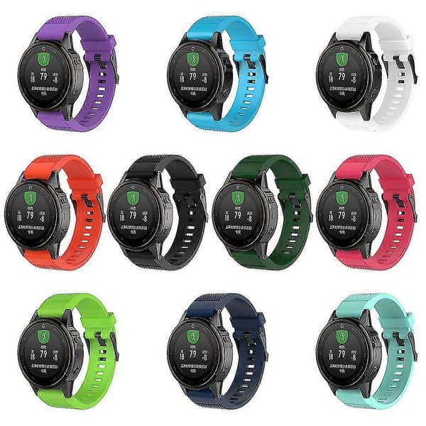Til Fenix 5s Smart Watch Armbånd Hurtigudløser Silikone Urrem