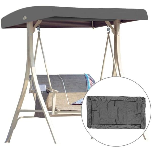 Replacement Canopy for Swing, Universal Swing Canopy, Hammock, Swing Bench, Garden Sofa, 2-3 Seater, 191 x 120 cm