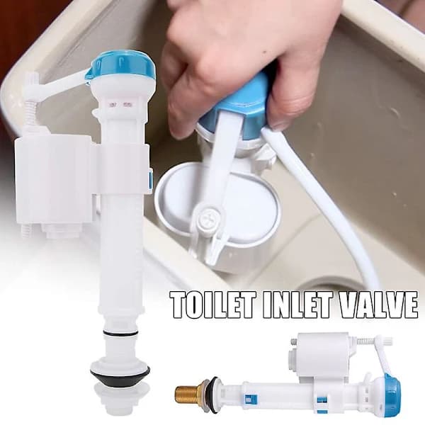 Justerbar toalettinsläppsventil, spolventil, toalettcistern, spolknappventil