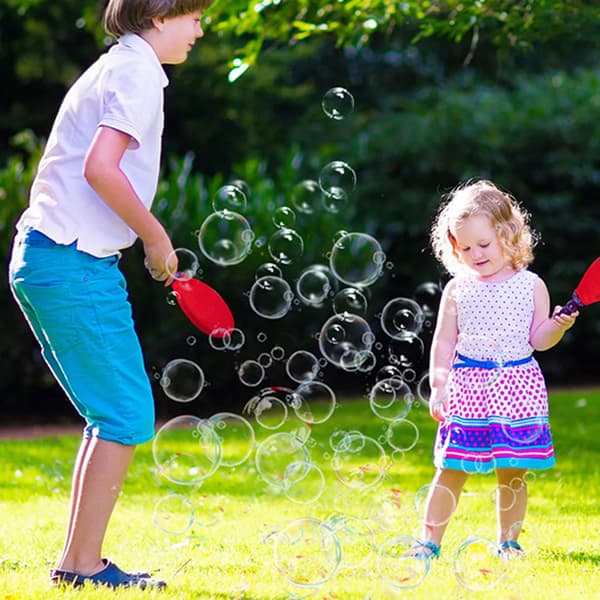 Bubbles Ball Racket Leksaker Förälder-barn Interaktiv Bubbles Ball Bat För Parker B B