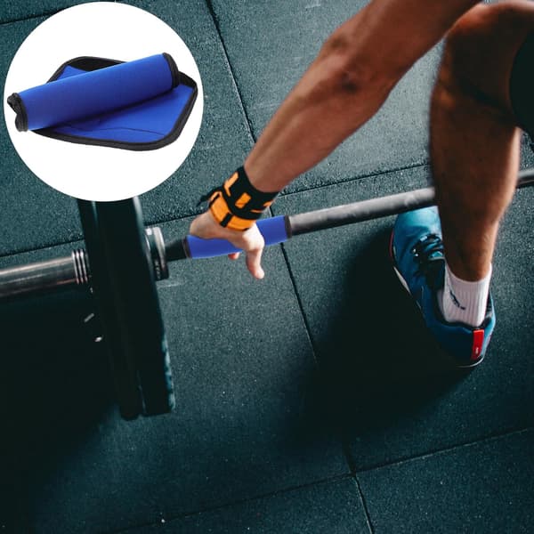 2 stk. sklisikre manualputer i polyester, blå