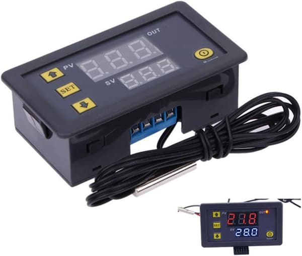 12V 20A W3230 LCD Digital Termostat Regulator Styrenhet Hej