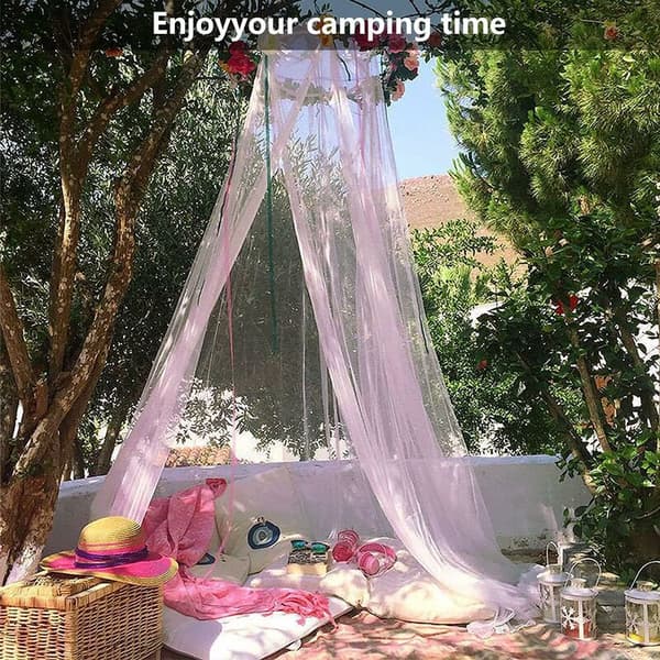 Mosquito Net, Dome Mosquito Net, Large Polyester Bed Mosquito Net, Suitable for Crib, Single Bed, Double Bed Canopy
