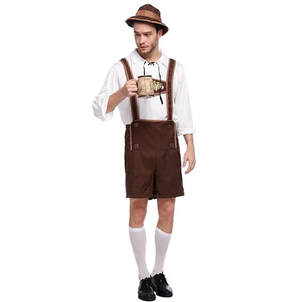 Oktoberfestkostume til mænd - Voksenstørrelse XXL
