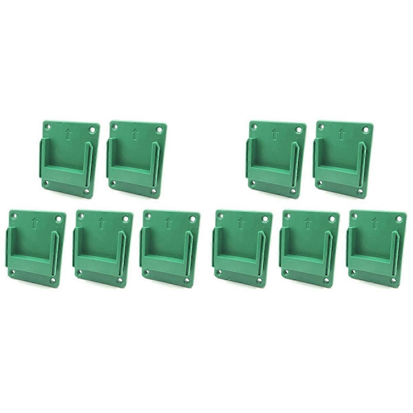 10 pcs Wall Mounted Tool Holder Bracket for Hitachi/for Hikoki