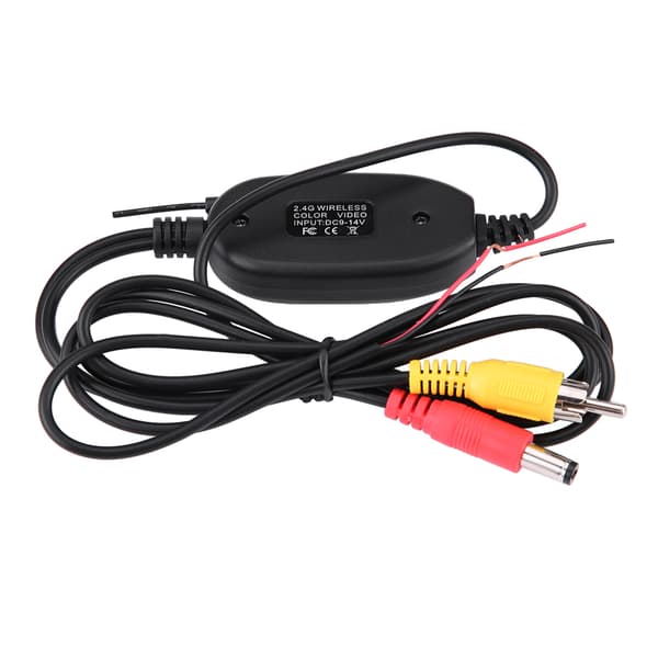 RCA Video 2.4Ghz Wireless Transmitter & Receiver Kit for Car Parking Backup Camera Surveillance System