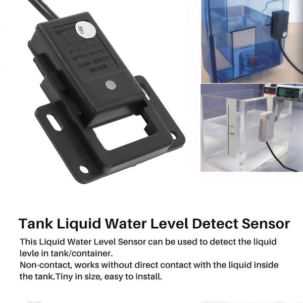 12-24v Berøringsfri Tank Væskeniveaudetekteringssensorafbryder Beholder Dc 5v