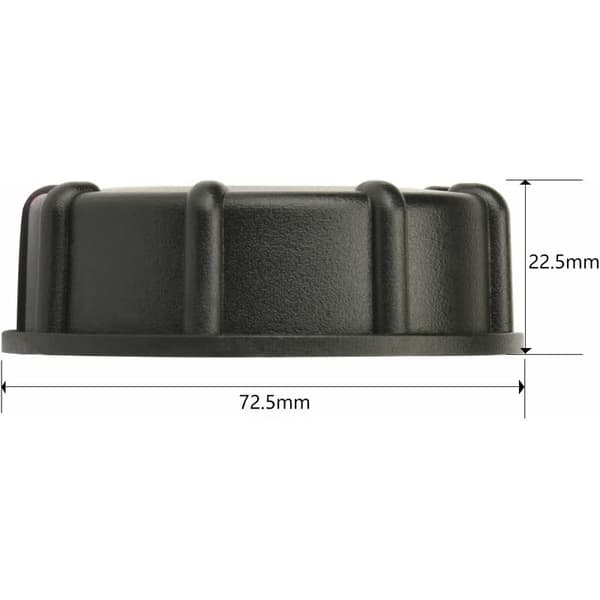 Adapteri IBC-lukko s60x6 1000 litran säiliöön, 1/2 tuumaa
