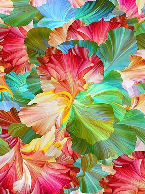30 x 40 cm, farvet diamantmaleri diamantbroderi maleri C