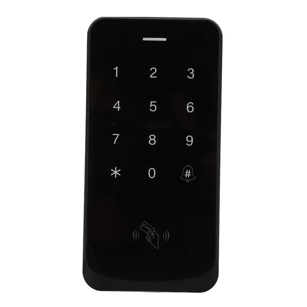 Access Control Keypad IP67 Waterproof Wireless Digital Card Reader Entry Door Lock with Blue Backlight
