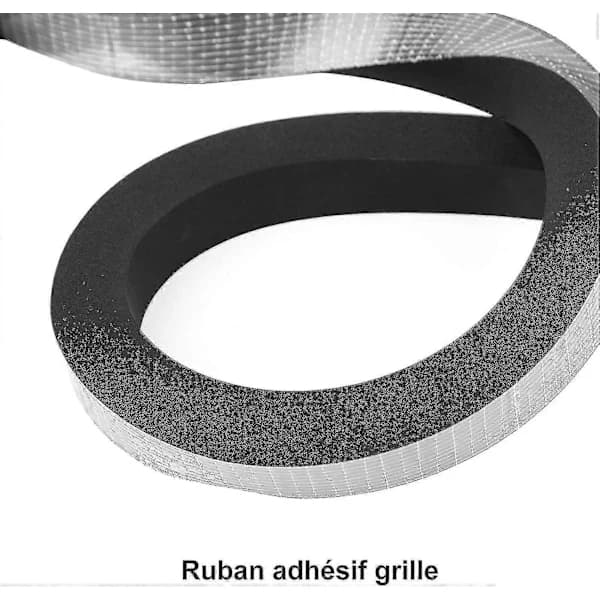 Skumforseglingstape, selvklæbende neopren CR-skumforsegling til døre, vinduer, møbler, sort 25 x 20 mm 2 ruller 4 m