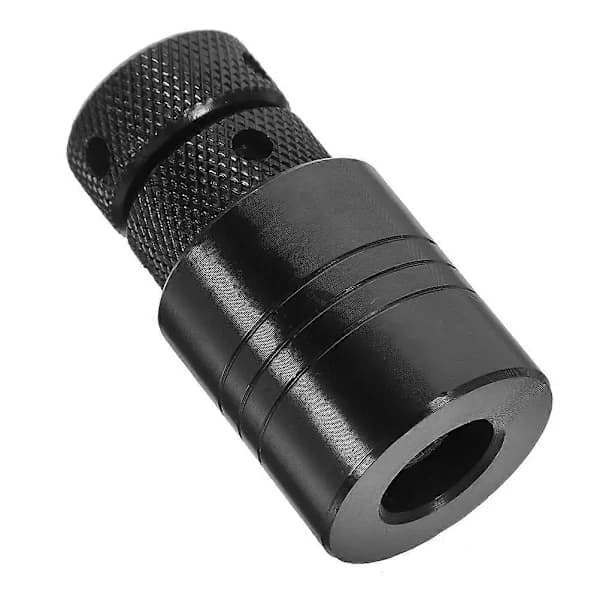Hand-twisted Mini Screw Jack Post Manufacturing Industry Worker Steel Material Cylindrical Shape 1-pack Black 10.40X4.00X4.00CM