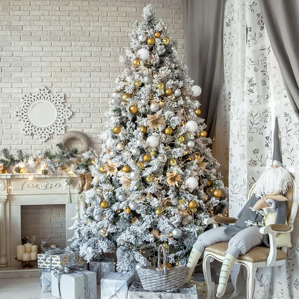 Mannlig havfrue juletrepynt akryl desember diamant E