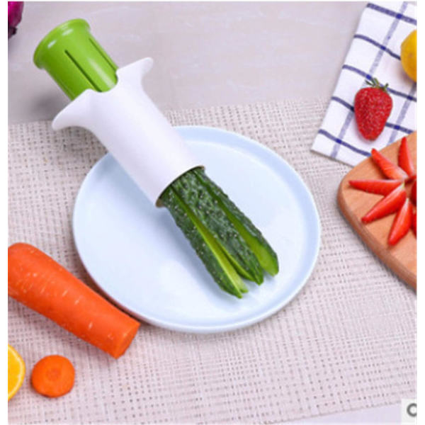 Creative Kitchen Utensils, Multifunctional Fruit and Vegetable Slicer, Fruit Salad Pizza Fruit Dispenser