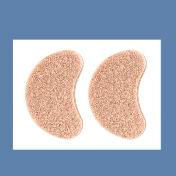Dempende filtknotter for forfoten Beige