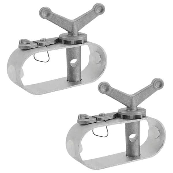 Aluminiumkabelstrammer til pooldækken 2 stk.