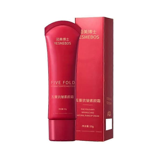 Fivelayer BB Cream Fuktighetsgivende Ikke-blokkerende Pudder Concealer Pseudo ne O6R3