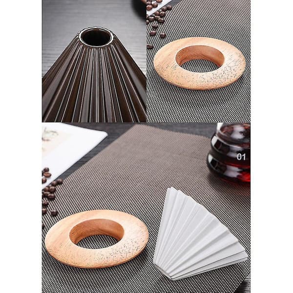 Coffee Filter Ceramic Pour Over Coffee Maker Set V60 Brewer Detachable Brewer With Stand Coffee
