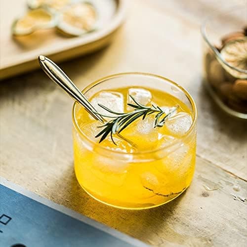 4 stk. rene dessertskåle af glas til budding og gelé