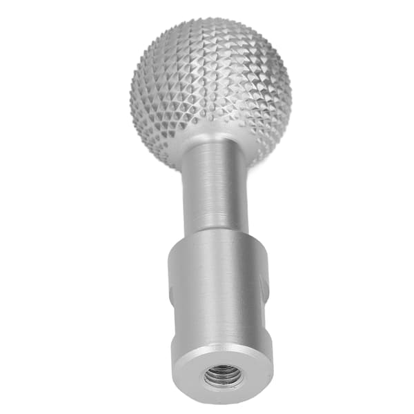 Spherical Wood Carving Cutter Durable 10mm Woodworking Rotary File for 100 Angle Grinder Silver