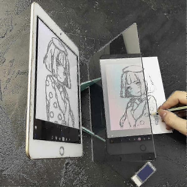 Optical Drawing Projector Sketch Tracing Drawing Board Painting Reflection Board Black