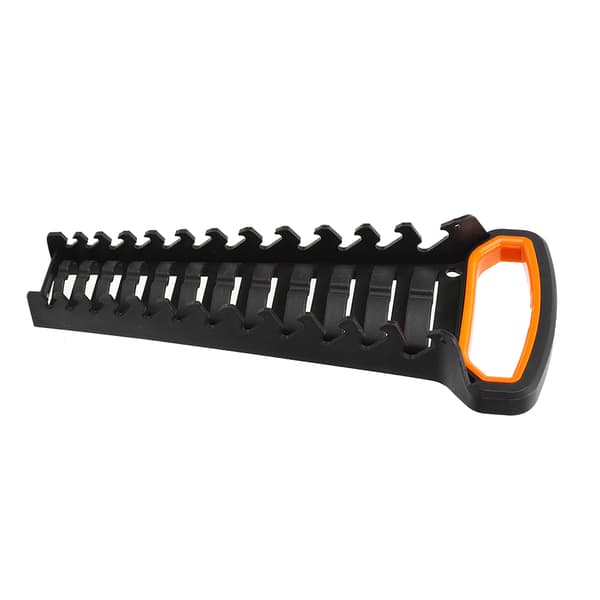 Wrench Sorting Holder Bracket Wrench Organizer Storage Tray Socket Wall Mounted Tool Self-Locking Function (12 Wrench Capacity)