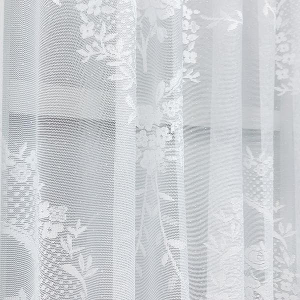 Panelgardin hvit kort gardin #100*150 cm