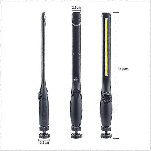 Rechargeable LED Work Light with Magnetic Base and 360-Degree Rotation for Workshops and Outdoor Use