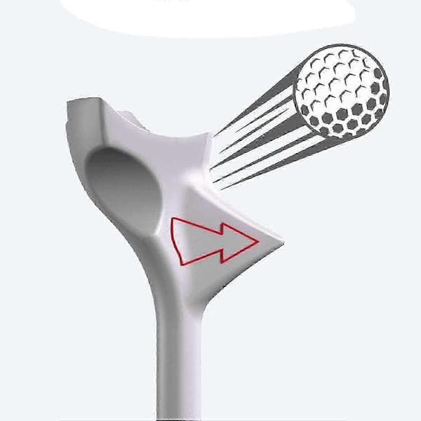 Flight Path Golf Tees 3,25 tommer 10-pak, friktionsreducerende boldholder til udendørs sport