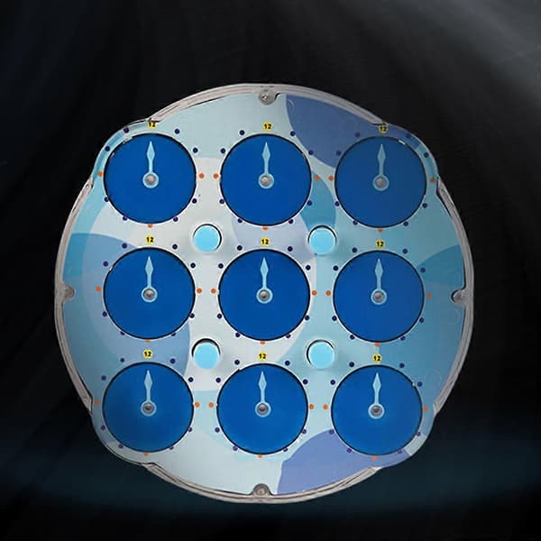 Magnetic Positioning Magic Clock Cube Professional Intelligence Gear Toys for Kids Adults