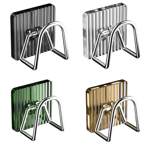 Svamphållare för diskho Multifunktionell diskbänk avloppsställ för hemmet Klar Clear 5pcs