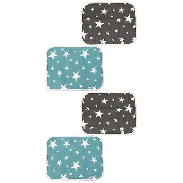 Comfortable Rabbit Beds Professional Cage Liners for Pet Owners Keep Feet Clean and Dry Cotton 4 Pcs